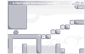 A mini falafel adventure - Juego