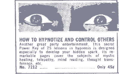 hypnosis in media