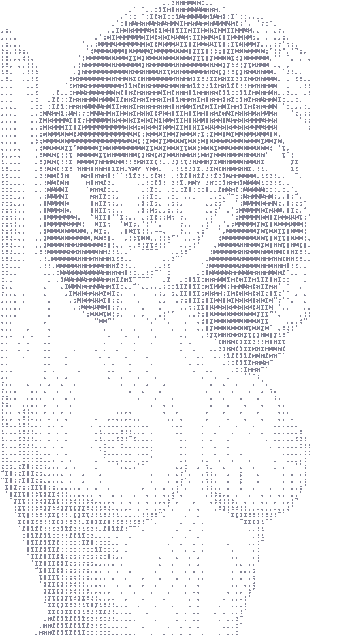 Playboy pinup en ASCII