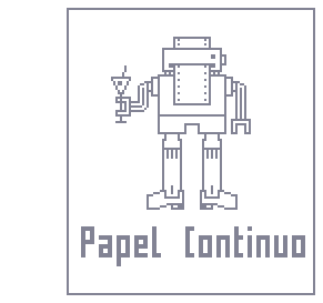Papel continuo robot