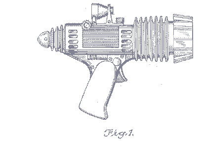 Patente de Pistola de rayos